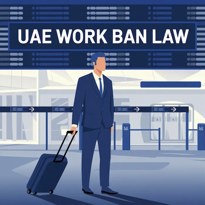 قانون الحرمان من العمل في الإمارات - محامي عمالي