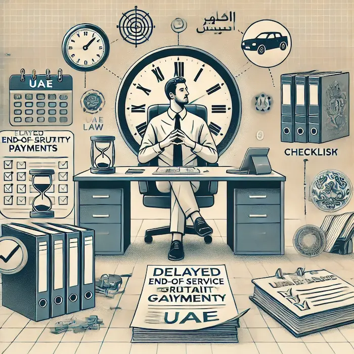 كيف أتصرف مع تأخر صرف مكافأة نهاية الخدمة بالإمارات؟