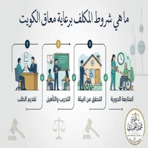 ما هي شروط المكلف برعاية معاق الكويت