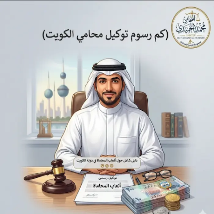 كم رسوم توكيل محامي الكويت