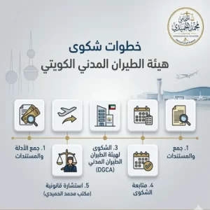 خطوات شكوى هيئة الطيران المدني الكويتي
