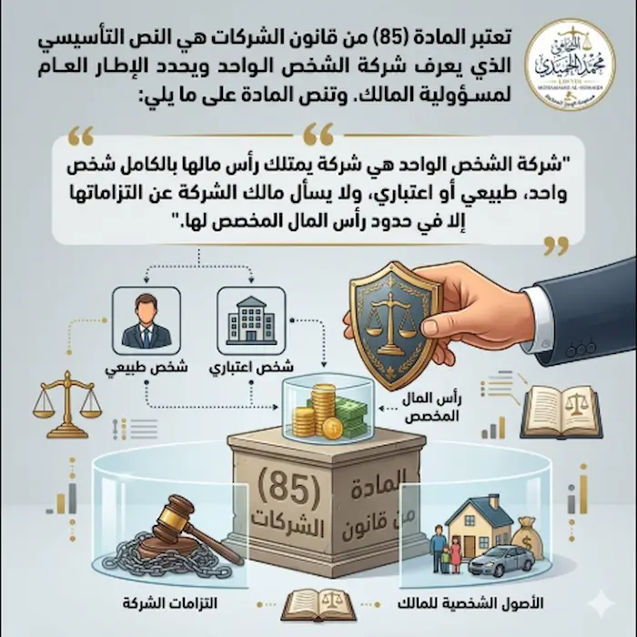 نموذج عقد تأسيس شركة شخص واحد الكويت