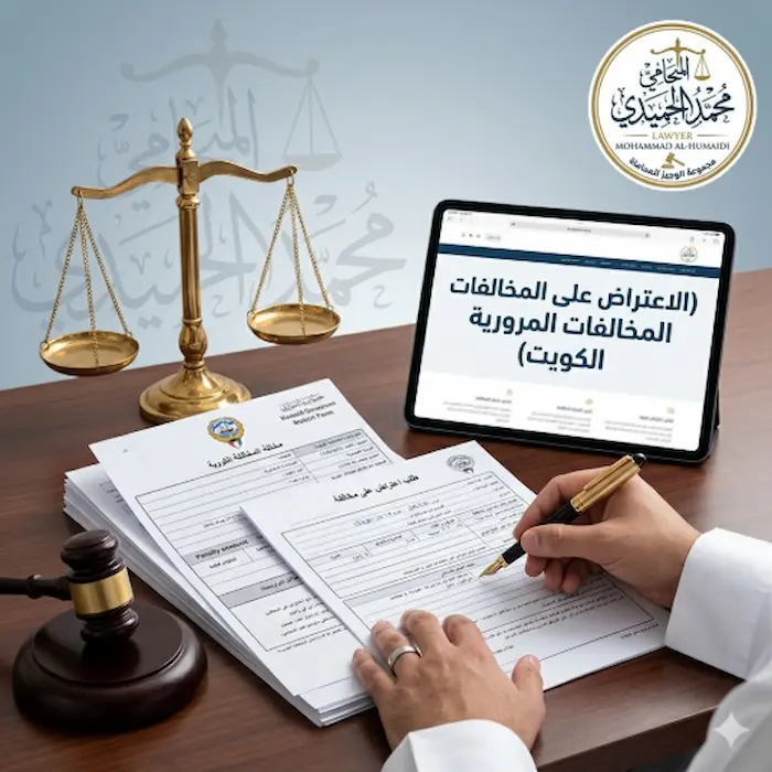 الاعتراض على المخالفات المرورية الكويت