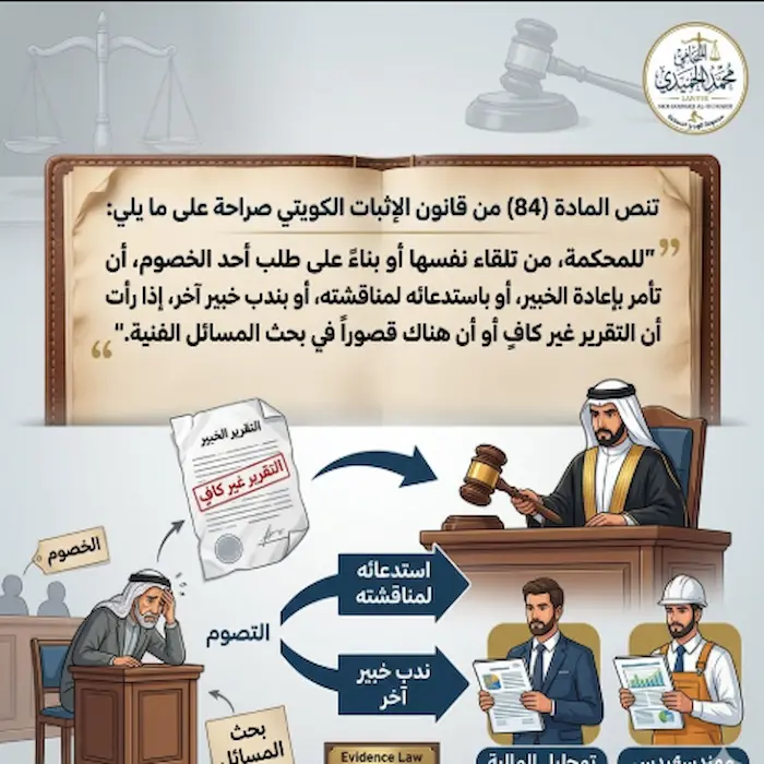 نموذج مذكرة اعتراض على تقرير الخبير الكويت