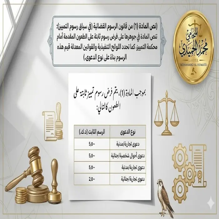 كم رسوم التمييز الكويت