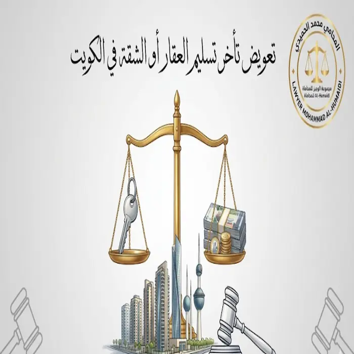 تعويض تأخر تسليم العقار أو الشقة في الكويت