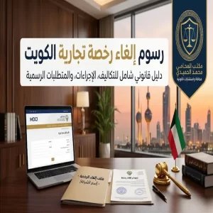 رسوم إلغاء رخصة تجارية الكويت