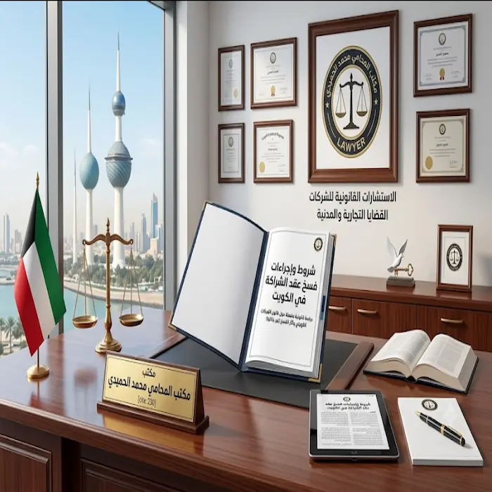 شروط واجراءات فسخ عقد الشراكة في الكويت