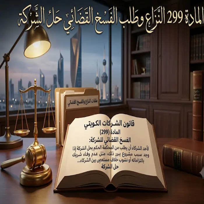 شروط واجراءات فسخ عقد الشراكة في الكويت