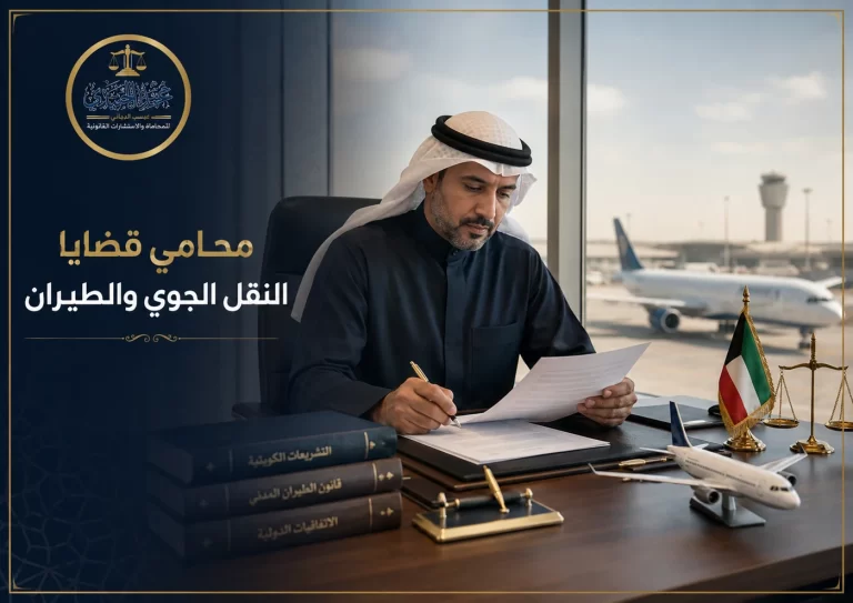 محامي قضايا النقل الجوي والطيران في الكويت