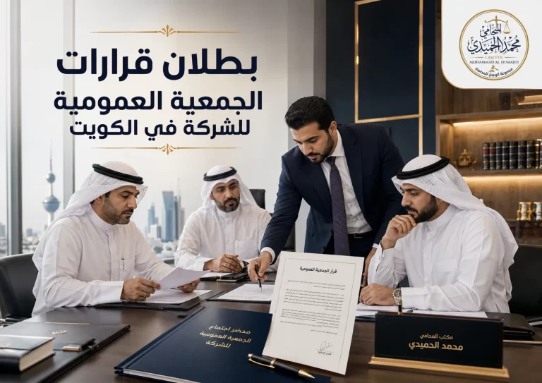 بطلان قرارات الجمعية العمومية للشركة في الكويت
