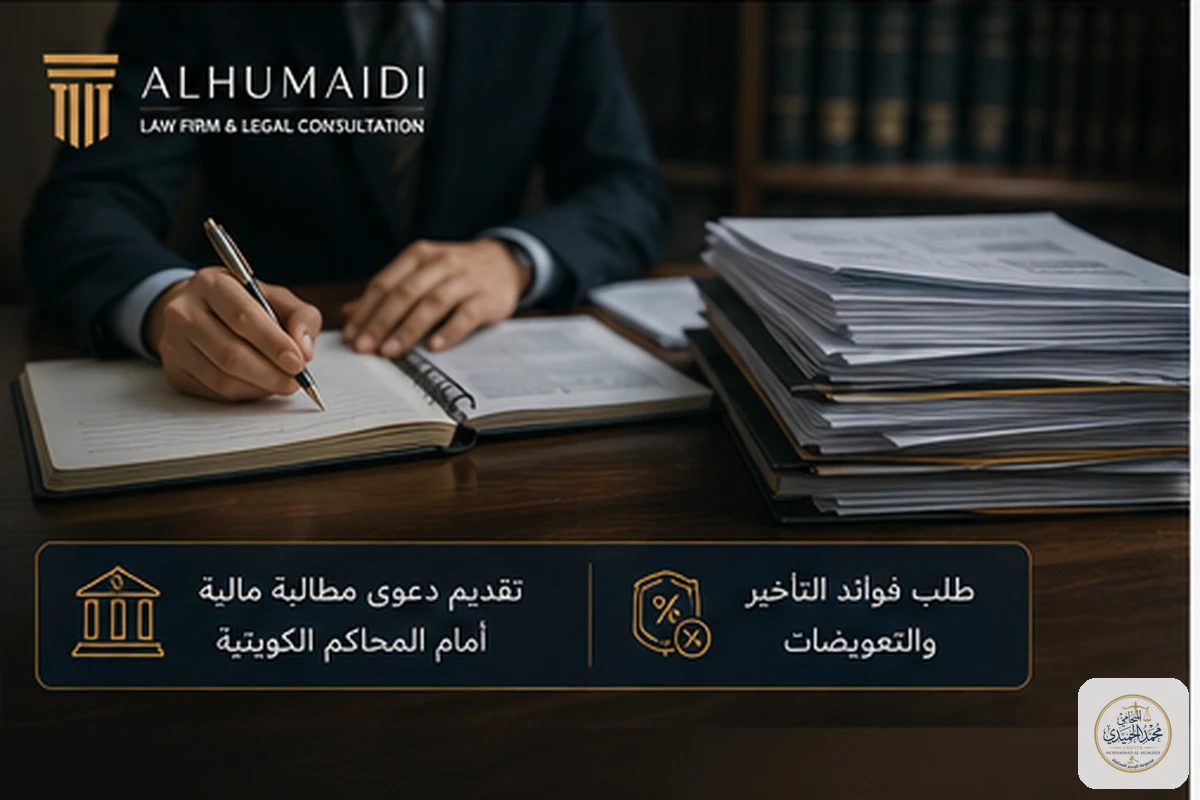 رفع دعوى مالية لتحصيل مستحقات المقاول