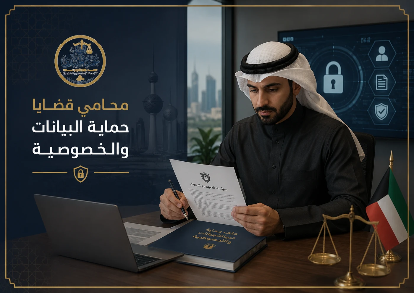 محامي قضايا حماية البيانات والخصوصية في الكويت