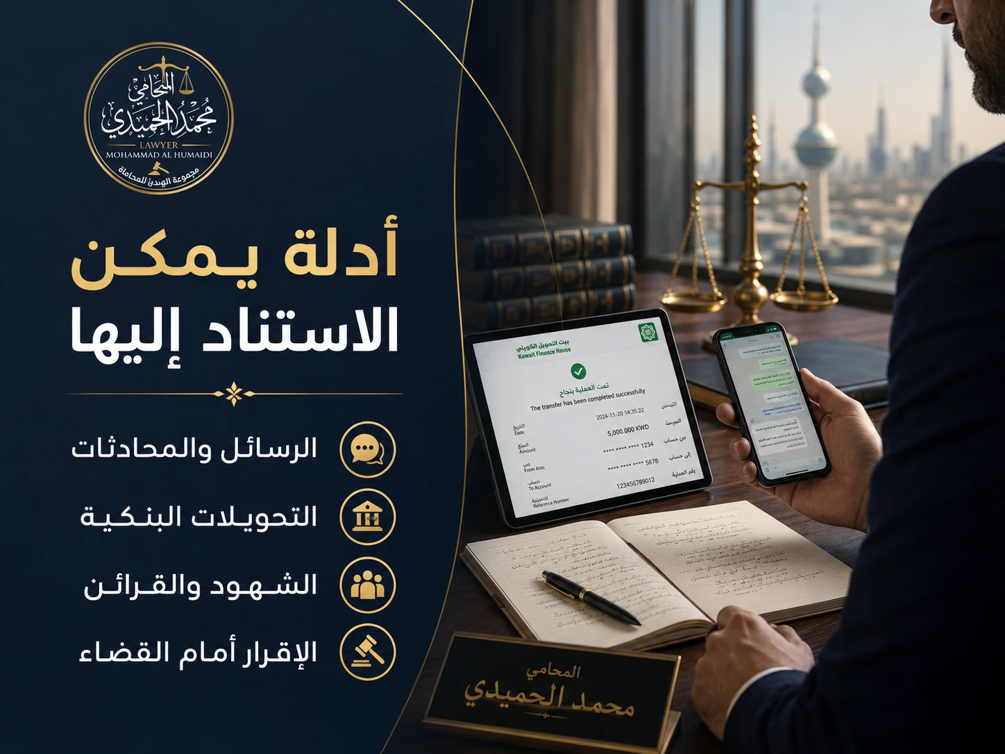أقوى طرق إثبات الدين بدون عقد أو إيصال