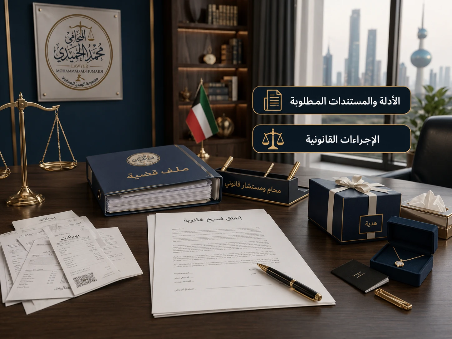 الإجراءات القانونية لفسخ الخطوبة في الكويت