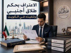 الاعتراف بحكم طلاق أجنبي وتنفيذه في الكويت
