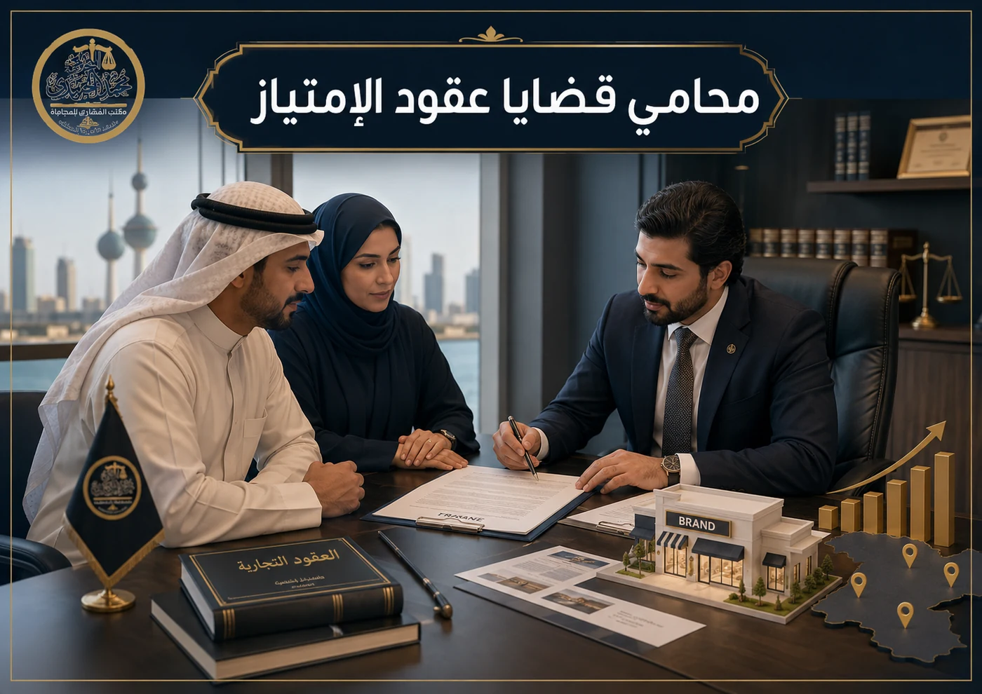 محامي قضايا عقود الإمتياز في الكويت