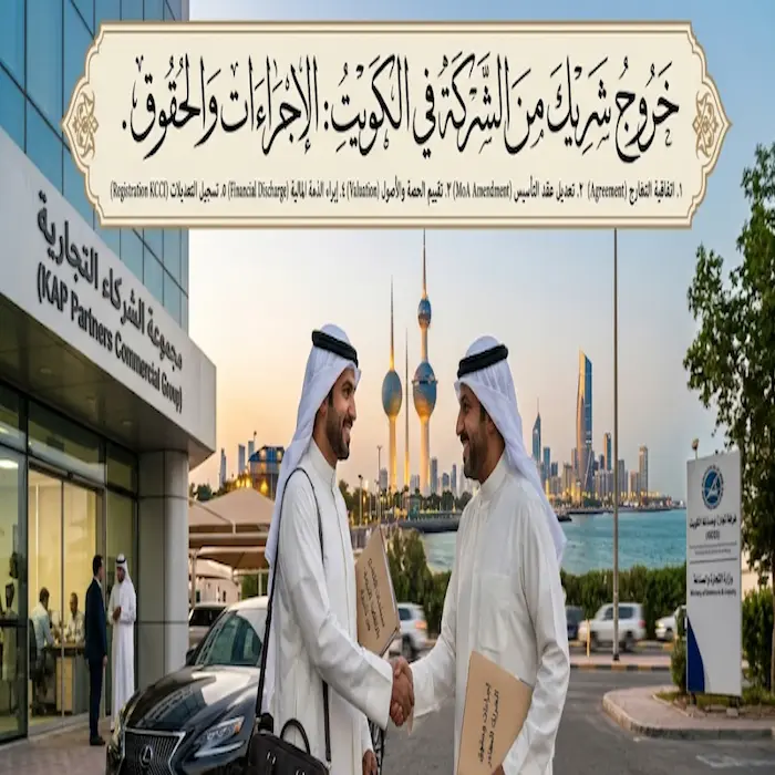 خروج شريك من الشركة في الكويت: الإجراءات والحقوق