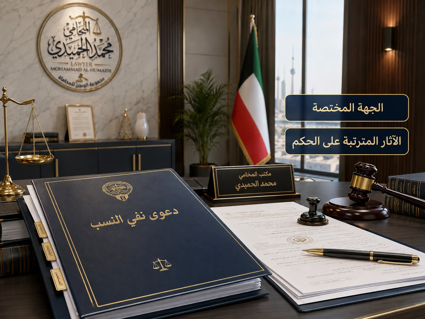 دعوى نفي النسب في الكويت وشروط قبولها 3 دور البصمة الوراثية في دعوى نفي النسب