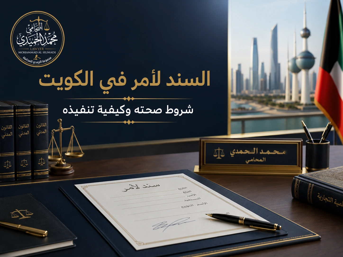 السند لأمر في الكويت شروط صحته وكيفية تنفيذه