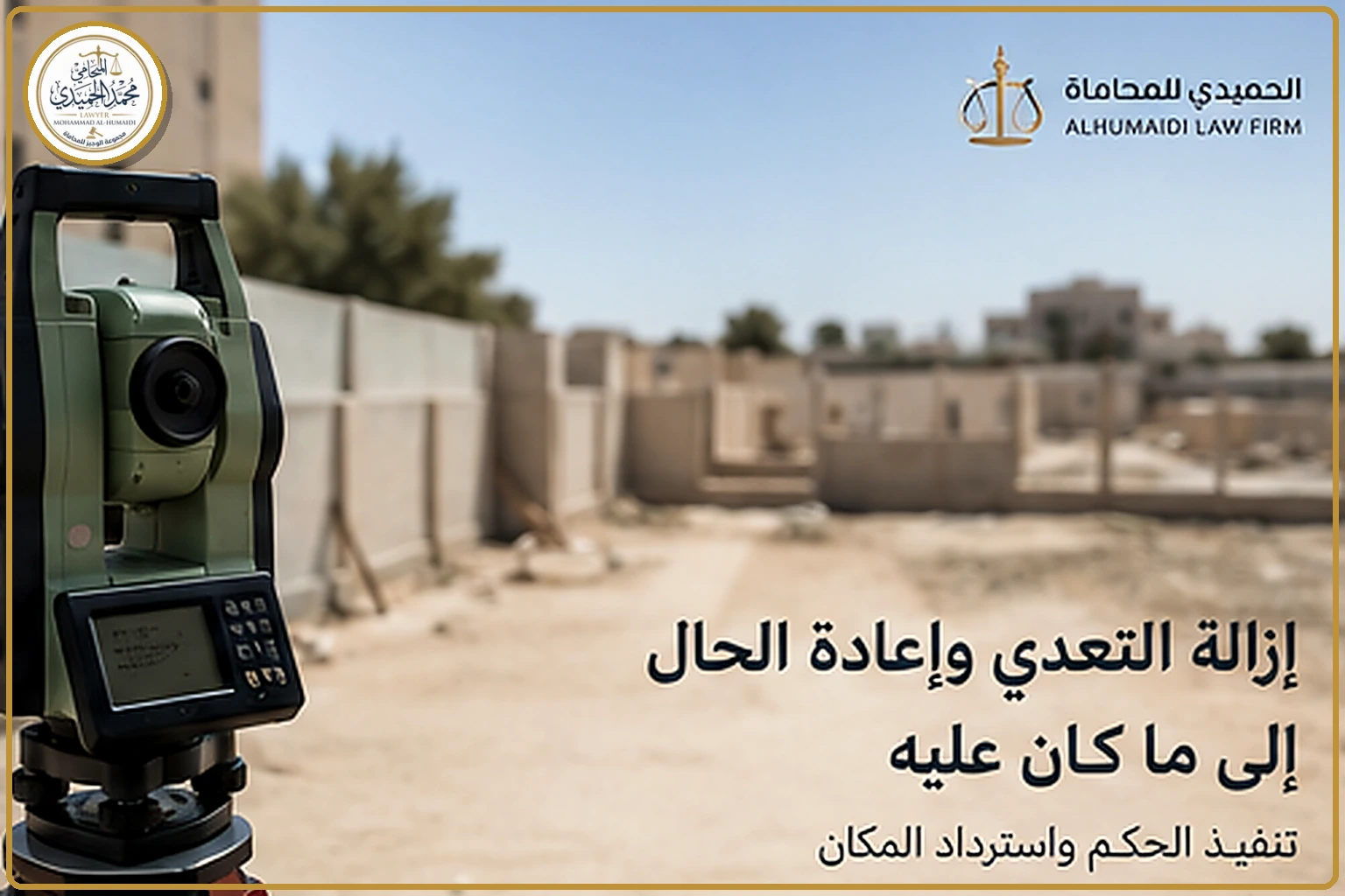 دعوى منع التعرض وإزالة التعدي على العقار في الكويت 3 طلبات إزالة التعدي على العقار في الكويت