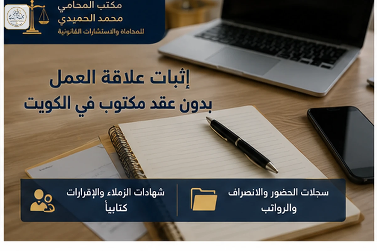 طرق إثبات علاقة العمل بدون عقد مكتوب