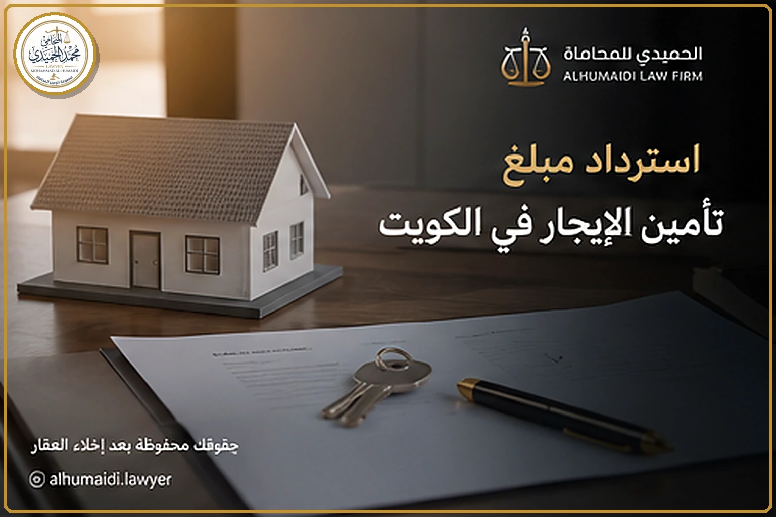 استرداد مبلغ تأمين الإيجار في الكويت بعد إخلاء العقار