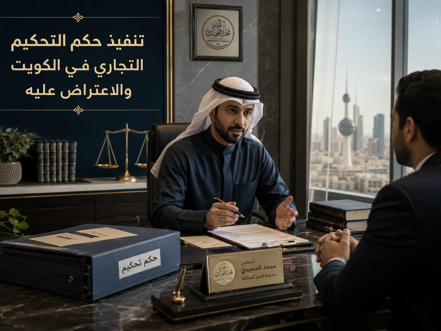 تنفيذ حكم التحكيم التجاري في الكويت والاعتراض عليه