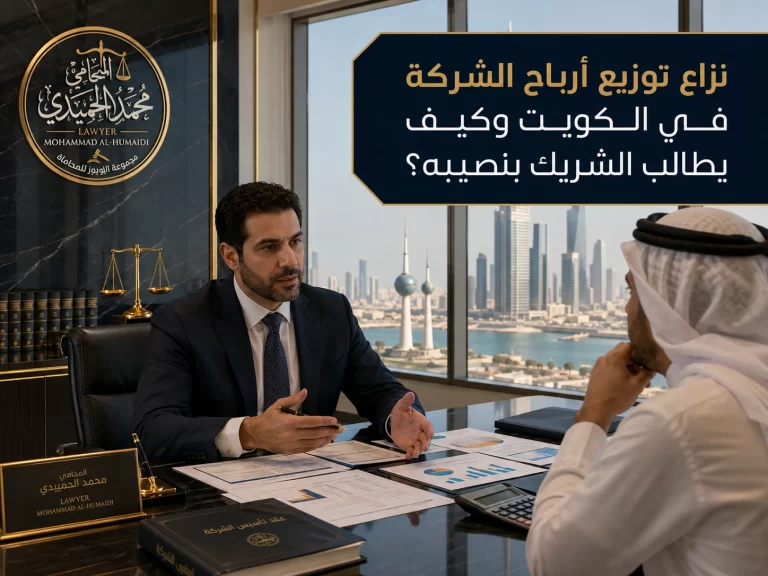 نزاع توزيع أرباح الشركة في الكويت وكيف يطالب الشريك بنصيبه؟