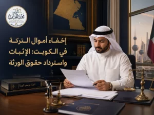 إخفاء أموال التركة في الكويت: الإثبات واسترداد حقوق الورثة
