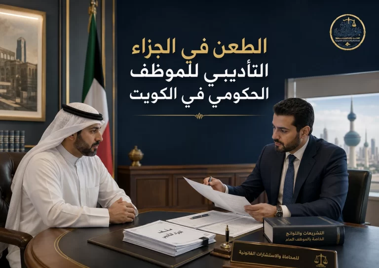 الطعن في الجزاء التأديبي للموظف الحكومي في الكويت
