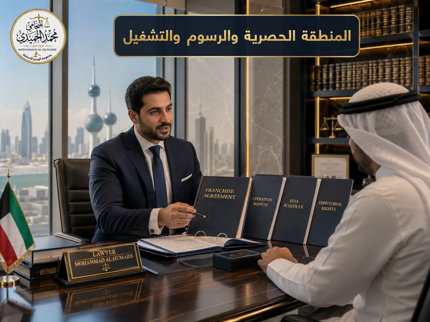 عقد الامتياز التجاري فرنشايز في الكويت وأهم بنوده 2 المنطقة الحصرية والرسوم والتشغيل