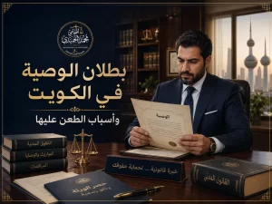 بطلان الوصية في الكويت وأسباب الطعن عليها