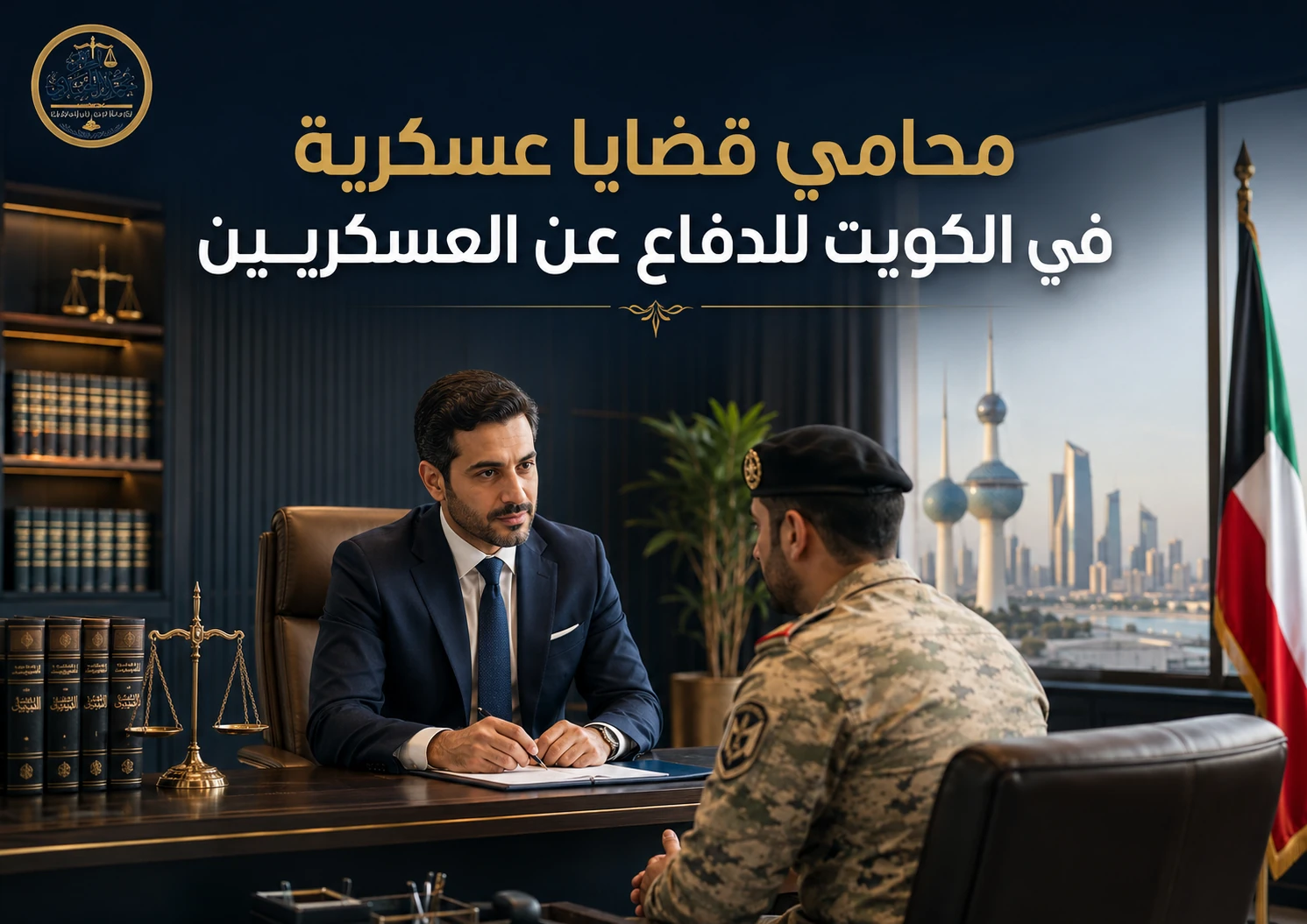 محامي قضايا عسكرية في الكويت للدفاع عن العسكريين