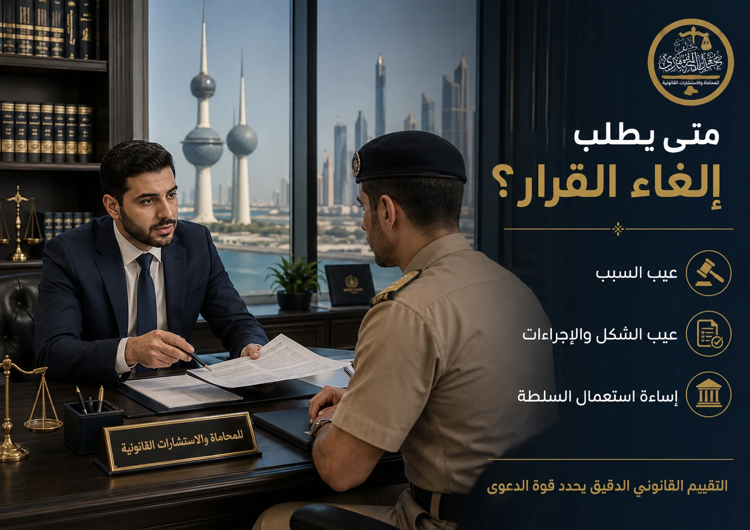 متى يطلب إلغاء قرار الفصل العسكري