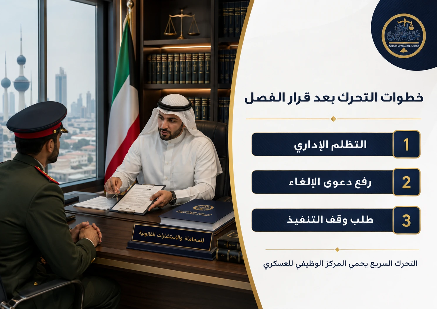 خطوات التحرك بعد قرار الفصل العسكري
