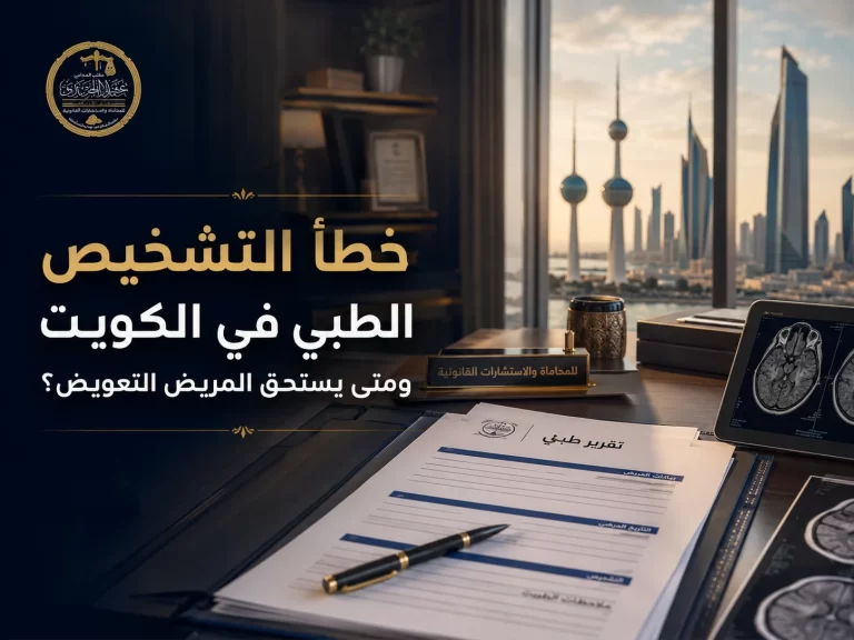 خطأ التشخيص الطبي في الكويت ومتى يستحق المريض التعويض؟