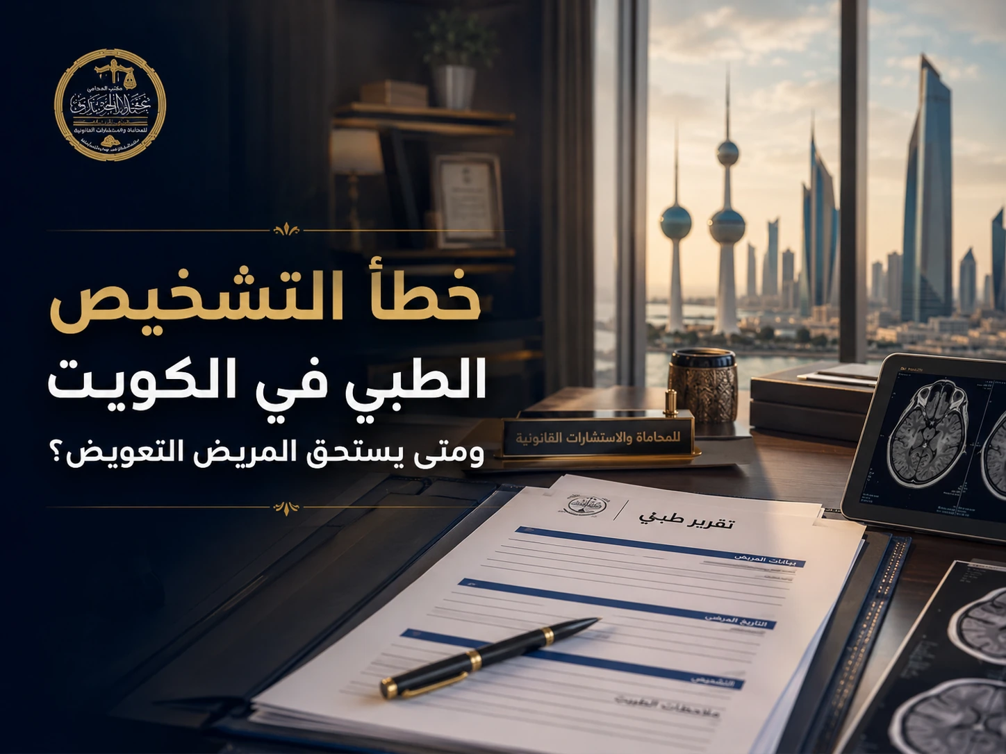 خطأ التشخيص الطبي في الكويت ومتى يستحق المريض التعويض؟