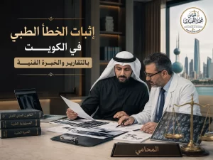 إثبات الخطأ الطبي في الكويت بالتقارير والخبرة الفنية