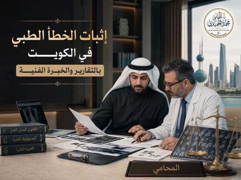 إثبات الخطأ الطبي في الكويت بالتقارير والخبرة الفنية