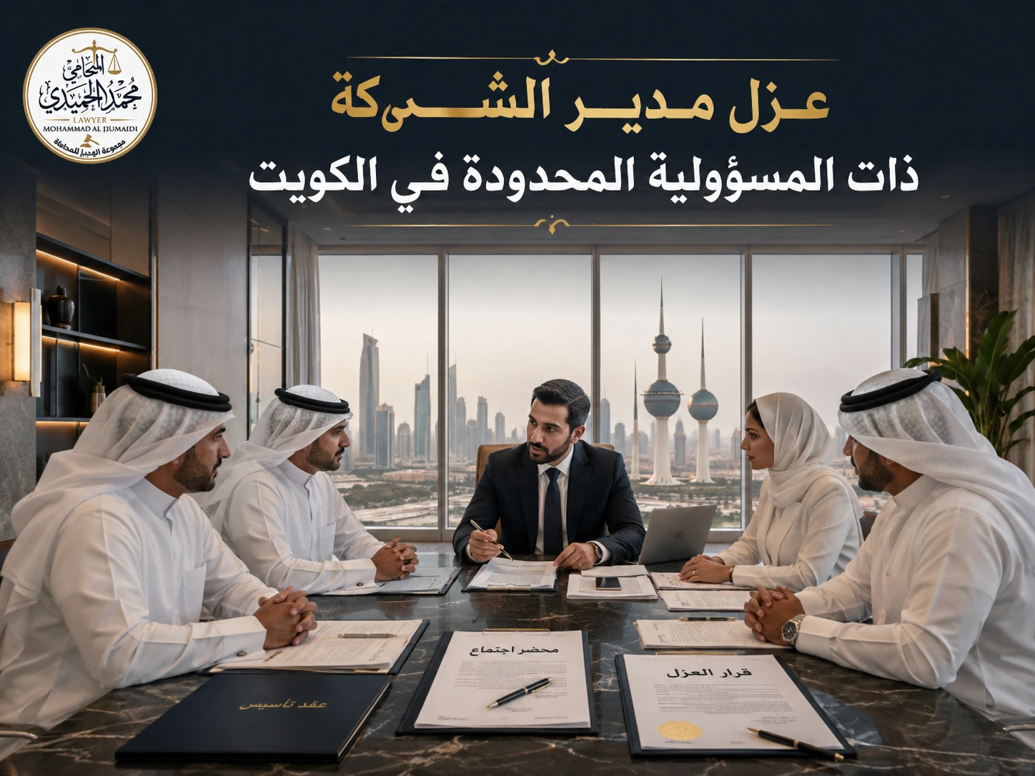 عزل مدير الشركة ذات المسؤولية المحدودة في الكويت
