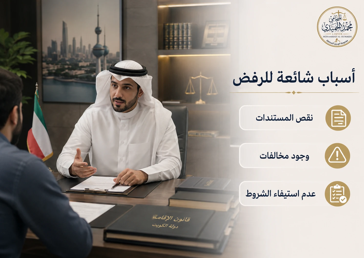 أسباب شائعة لرفض تجديد الإقامة
