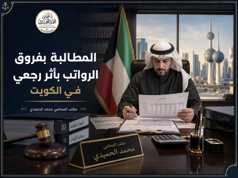 المطالبة بفروق الرواتب بأثر رجعي في الكويت