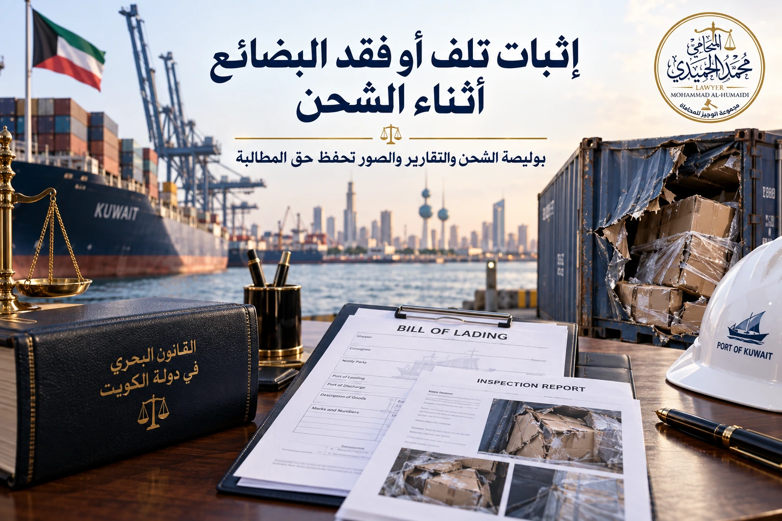 مسؤولية الناقل البحري عن تلف البضائع
