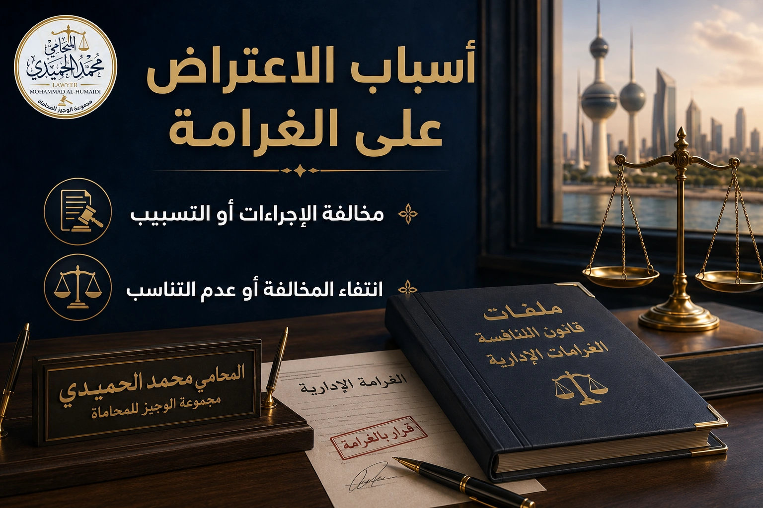 أسباب الاعتراض على غرامات جهاز حماية المنافسة في الكويت