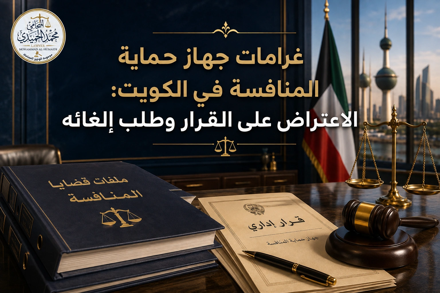 غرامات جهاز حماية المنافسة في الكويت: الاعتراض على القرار وطلب إلغائه