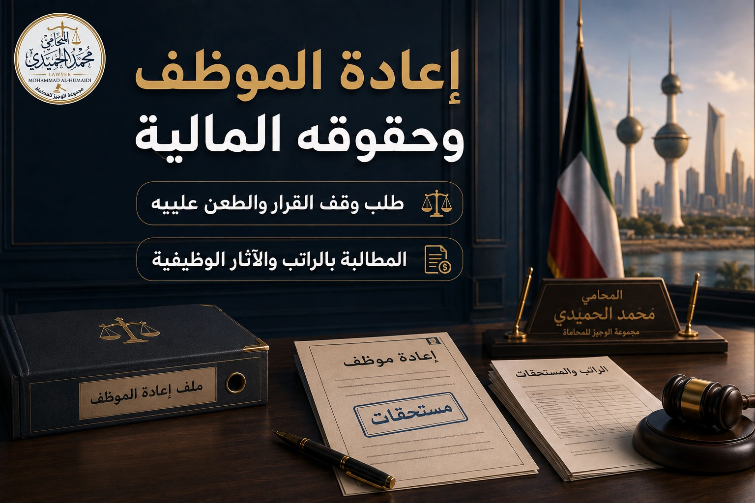 آثار إلغاء قرار الفصل وإعادة الموظف إلى العمل