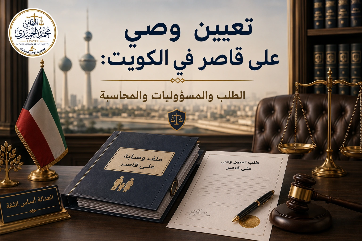 تعيين وصي على قاصر في الكويت: الطلب والمسؤوليات والمحاسبة