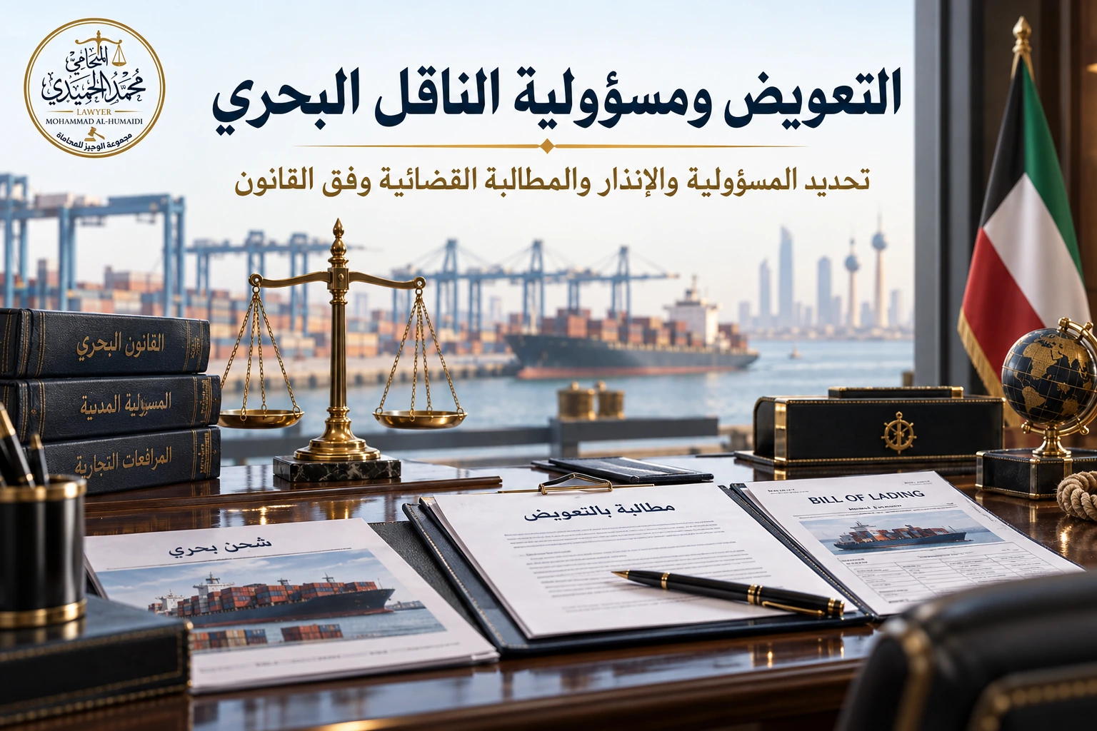 مستندات وإجراءات المطالبة البحرية