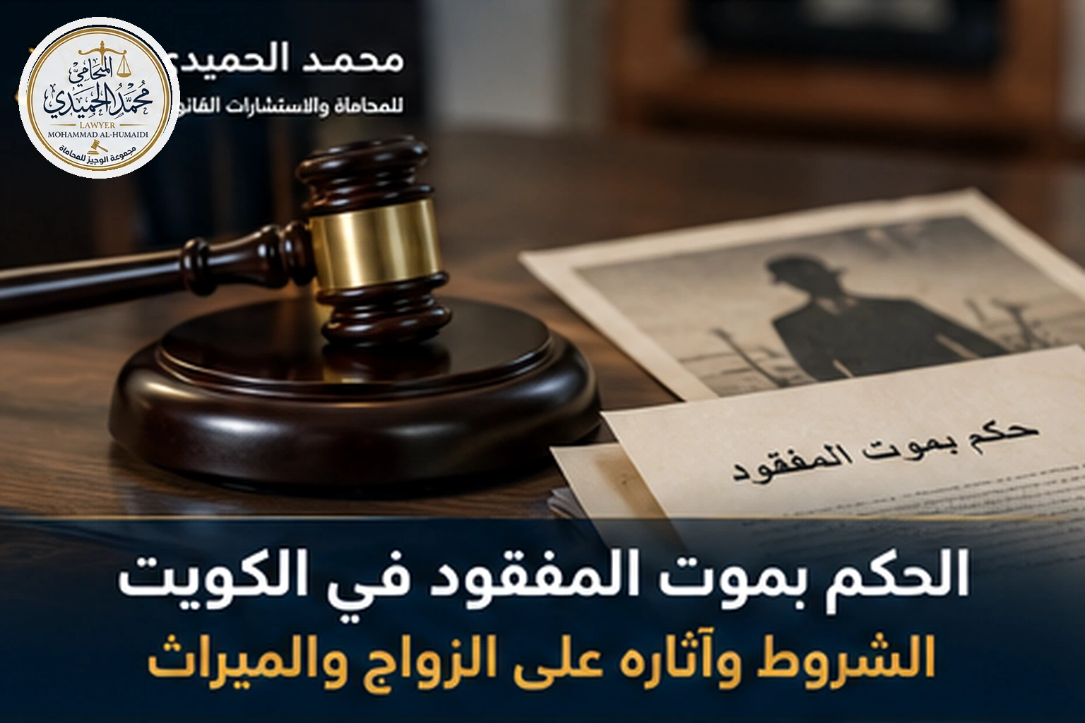 الحكم بموت المفقود في الكويت: الشروط وآثاره على الزواج والميراث